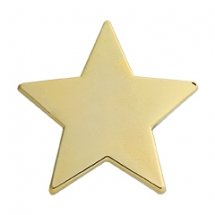 Star Enamelled Badges