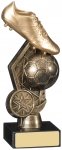 6" FOOTBALL BOOT AND BALL TROPHY