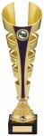 13" GOLD AND PURPLE TROPHY