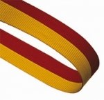RED AND YELLOW 22MM WIDE