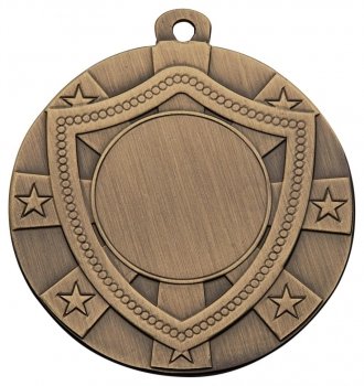 50MM ANT GOLD SHIELD MEDAL