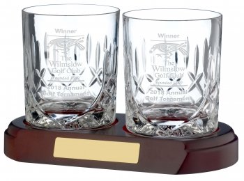 WHISKY GLASS PANELLED
