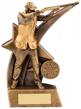 6.5inch CLAY SHOOTING TROPHY