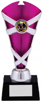 8.25InchSILVER PINK TROPHY