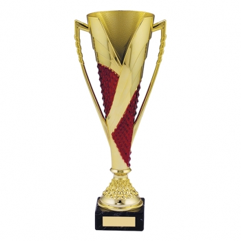 13inch GOLD RED TROPHY