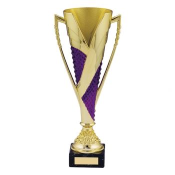 13.5Inch GOLD AND PURPLE TROPHY