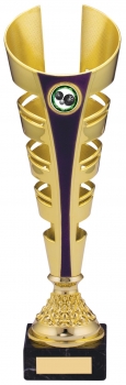 13inch GOLD AND PURPLE TROPHY