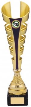 14.5inch GOLD AND PURPLE TROPHY