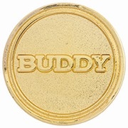 BUDDY ROUND BADGE