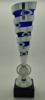 15.5 BLUE AND SILVER HOLDER