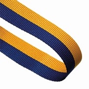 BLUE AND YELLOW 22MM WIDE