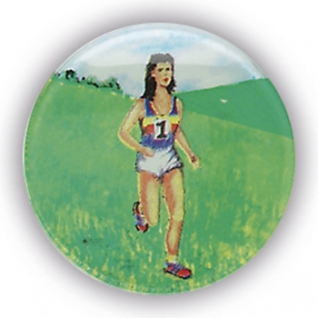 X COUNTRY FEMALE 1InchDOMED CENTRE