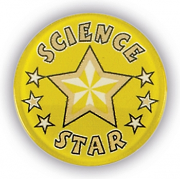 SCIENCE STAR 1InchDOMED CENTRE
