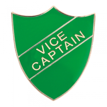 GREEN VICE CAPTAIN SHIELD BADGE