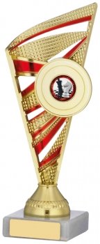 8.75InchGOLD AND RED TROPHY