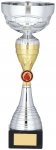 12.5"SILVER AND GOLD TROPHY