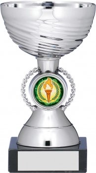 5.25inch SILVER CUP TROPHY