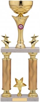 19.25inchGOLD TUBE TROPHY