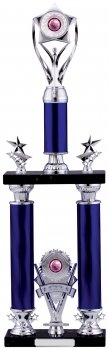 25.25inchBLUE TUBE HOLDER TROPHY