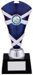 7.5"SILVER BLUE TROPHY