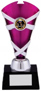 7.5inchSILVER PINK TROPHY