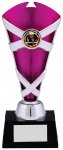 8.25"SILVER PINK TROPHY