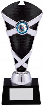8.25inchSILVER BLACK TROPHY