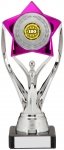200mm SILVER PINK TROPHY