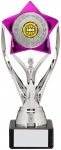 210mm SILVER PINK TROPHY