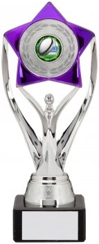 210mm SILVER PURPLE TROPHY