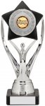 200mm SILVER BLACK TROPHY
