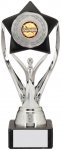 210mm SILVER BLACK TROPHY