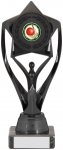 200mm BLACK TROPHY