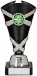 170mm SILVER BLACK TROPHY
