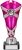 190mm SILVER PINK TROPHY