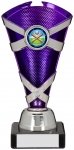 170mm SILVER PURPLE TROPHY