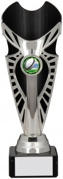 230mm SILVER BLACK TROPHY