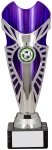 230mm SILVER PURPLE TROPHY