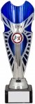 230mm SILVER BLUE TROPHY