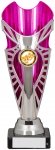 220mm SILVER PINK TROPHY