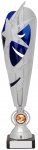 330mm SILVER BLUE TROPHY