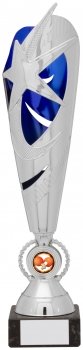 355mm SILVER BLUE TROPHY