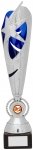 375mm SILVER BLUE TROPHY