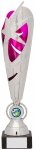355mm SILVER PINK TROPHY