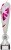 355mm SILVER PINK TROPHY