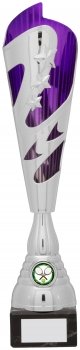 382mm SILVER PURPLE STAR TROPH