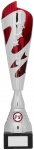 382mm SILVER RED  STAR TROPHY