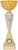 250mm GOLD AND SILVER TROPHY