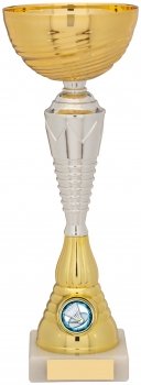 275mm GOLD AND SILVER TROPHY