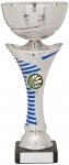 240mm SILVER WITH BLUE STRIPE